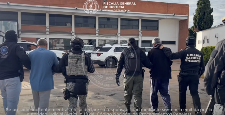Aprehenden a seis por homicidio calificado en Huamantla